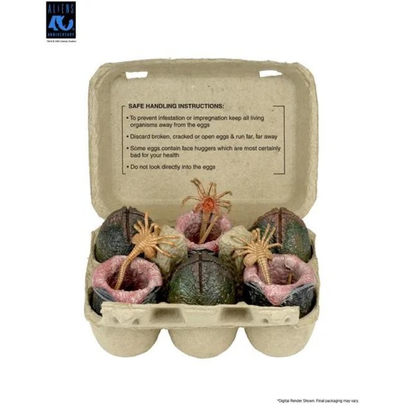 ALIENS 40EME ANNIVERSAIRE - Oeuf Alien - Pack 6 accessoire