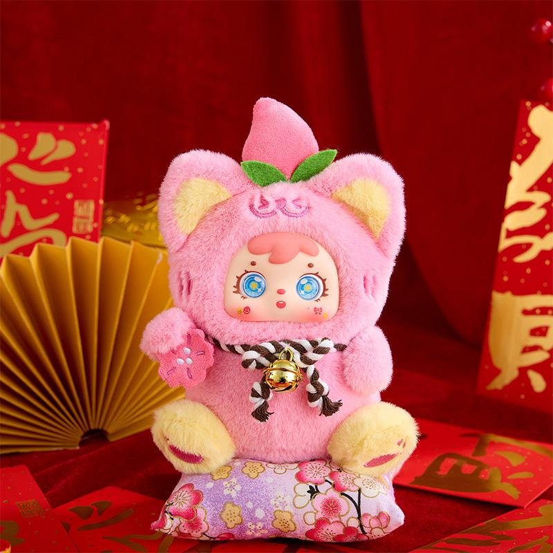 MEI YI YOU ART - Samuel Wealth Cat Mini Plush BLIND BOX (6pcs) - 18cm