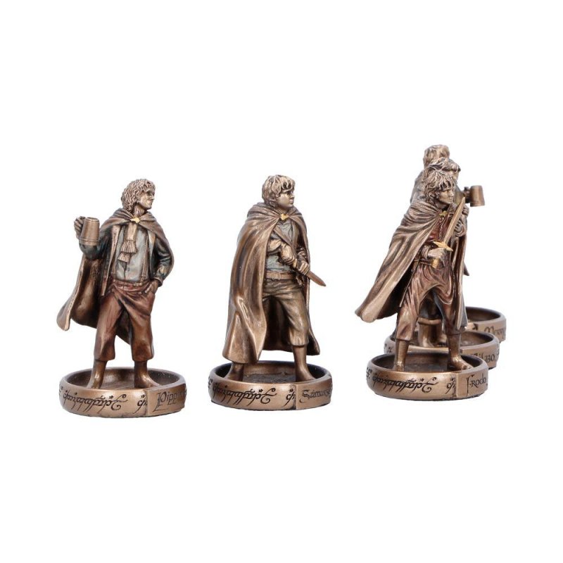 LE SEIGNEUR DES ANNEAUX - Hobbits de la Comté - Set 5 Statuette 7cm