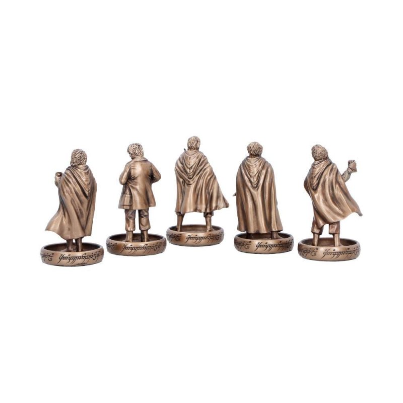 LE SEIGNEUR DES ANNEAUX - Hobbits de la Comté - Set 5 Statuette 7cm