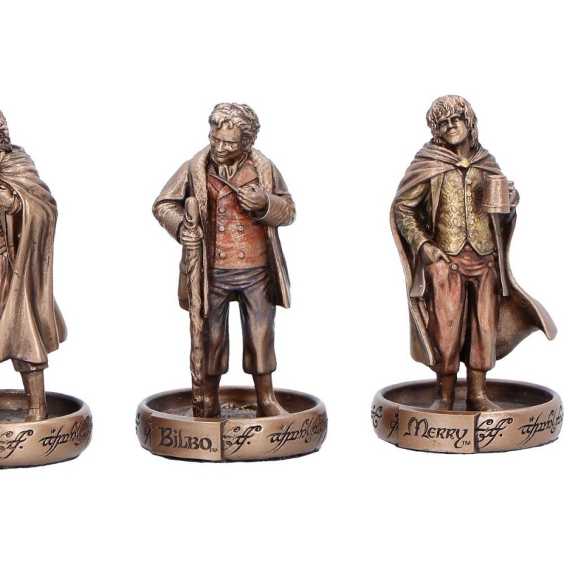 LE SEIGNEUR DES ANNEAUX - Hobbits de la Comté - Set 5 Statuette 7cm