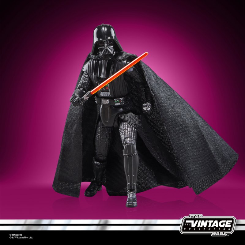 STAR WARS - Dark Vador avec Tie avancé - Figurine Vintage Coll. 10cm