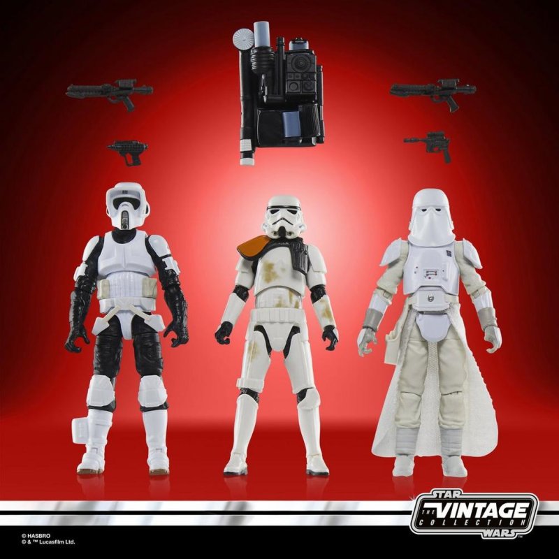 STAR WARS - Stormtrooper de l'Empire - Pack Spécial de Figurines 10cm