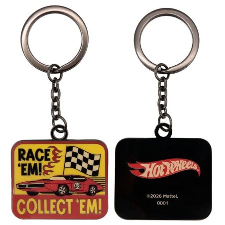 HOT WHEELS - Race 'Em Collect 'Em - Porte-clés Edition Limitée