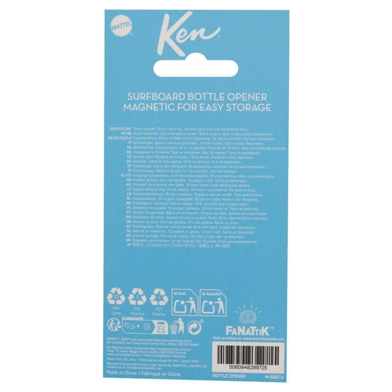 BARBIE - Ken Surfboard - Ouvre-Bouteille Edition Limitée