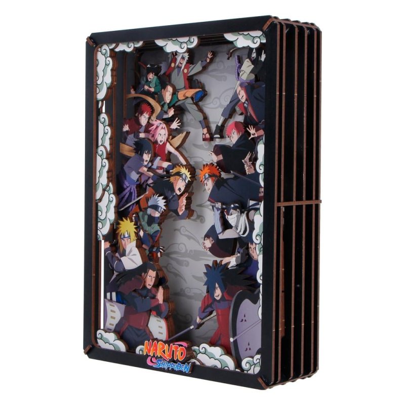 NARUTO - Combat - Théatre en bois (Large)