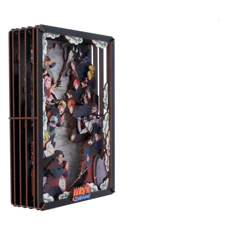 NARUTO - Combat - Théatre en bois (Large)