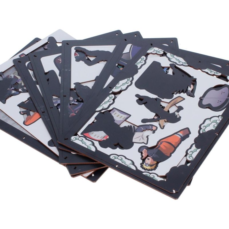 NARUTO - Combat - Théatre en bois (Large)