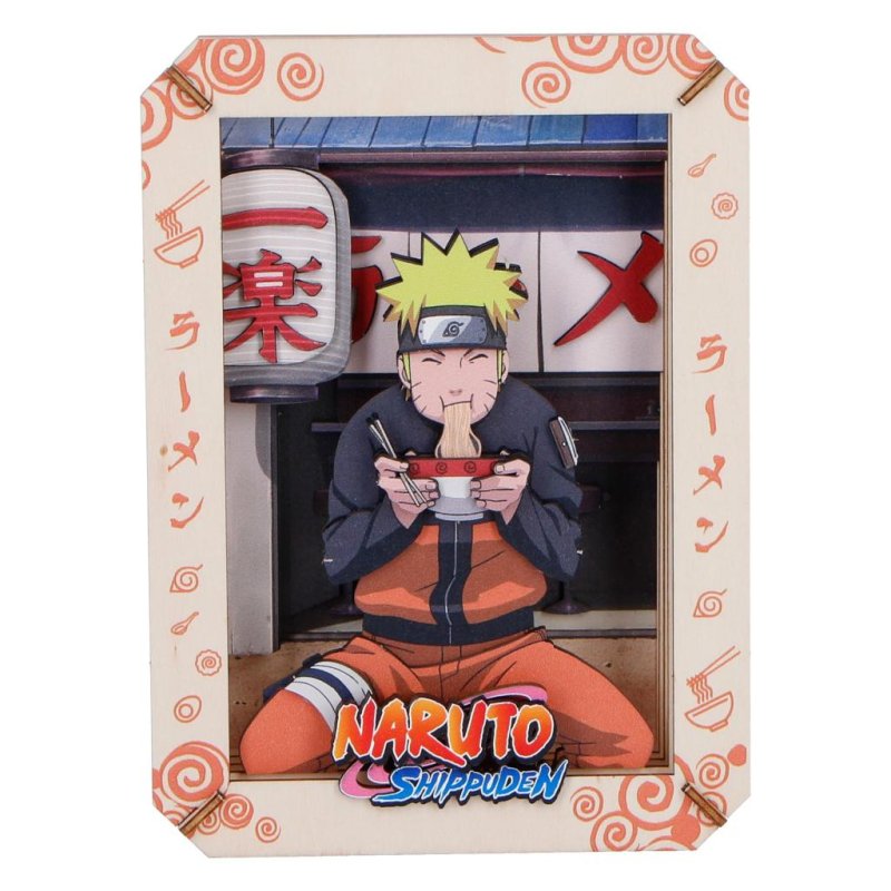 NARUTO - Ramen - Théatre en bois (Médium)