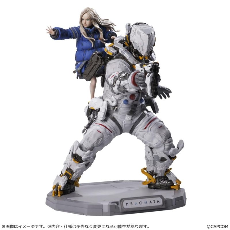 PRAGMATA - Hugh & Diana - Statue Figure Builder Creators Model 28cm