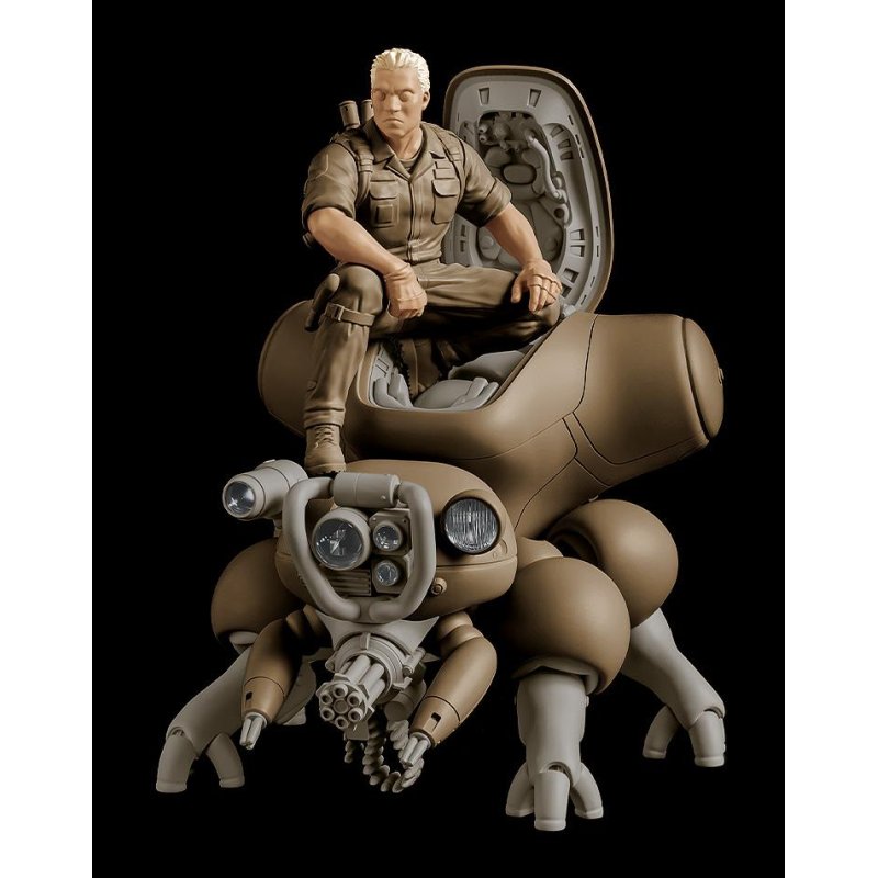 GHOST IN THE SHELL - MF-95 Batou & Fuchikoma - Model Kit PLAMAX 8cm