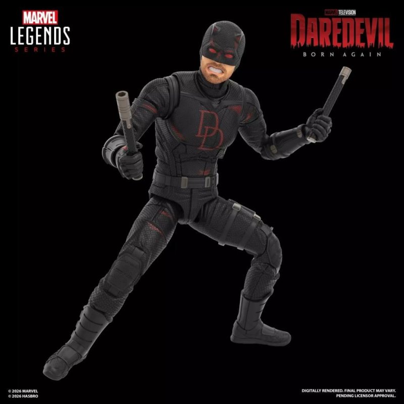 MARVEL - Daredevil & Jessica Jones - Figurine Legend Series 15cm