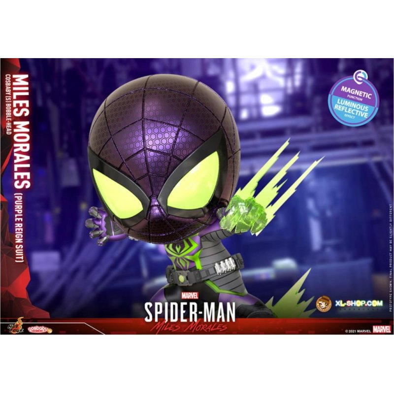 SPIDERMAN - Cosbaby - Wave 5 - Miles Morales Purple Reign Suit