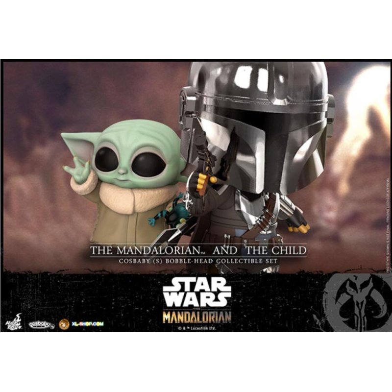STAR WARS - Cosbaby - Wave 5 - Mandalorian & the Child Set
