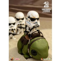 STAR WARS - Cosbaby - Wave 5 - Sandtrooper & Dewback