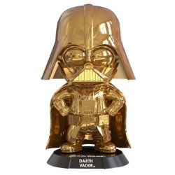 STAR WARS - Cosbaby - Wave 5 - Darth Vader Gold Chrome Version