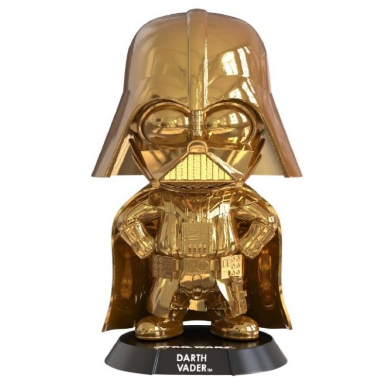 STAR WARS - Cosbaby - Wave 5 - Darth Vader Gold Chrome Version