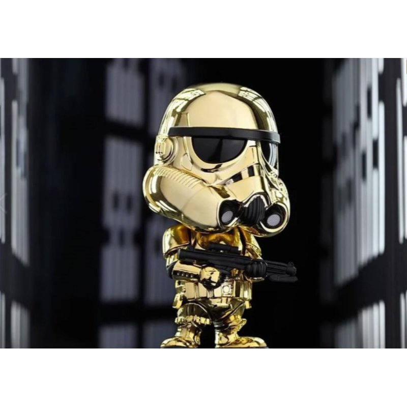 STAR WARS - Cosbaby - Wave 5 - Stormtrooper Metallic Gold Version