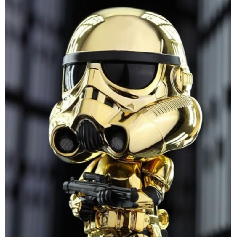 STAR WARS - Cosbaby - Wave 5 - Stormtrooper Metallic Gold Version