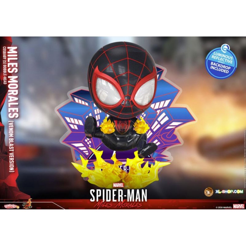 SPIDERMAN - Cosbaby - Wave 4 - Miles Morales Venom Blast Version