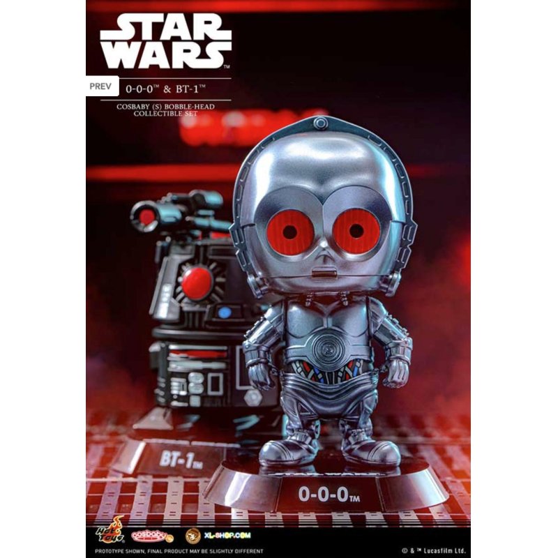 STAR WARS - Cosbaby - Wave 4 - 0-0-0 & BT-1 Set
