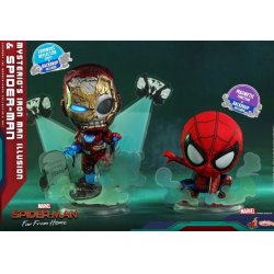 SPIDERMAN - Cosbaby - Wave 3 - Mysterio's Iron Man Illusion & Spider