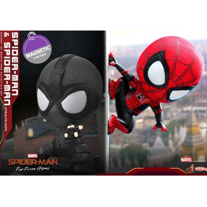 SPIDERMAN - Cosbaby - Wave 2 - Spider-Man & Spider-Man Stealth Suit