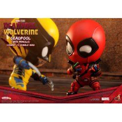 MARVEL - Cosbaby - Wave 2 - Wolverine & Deadpool w/Pencils Set