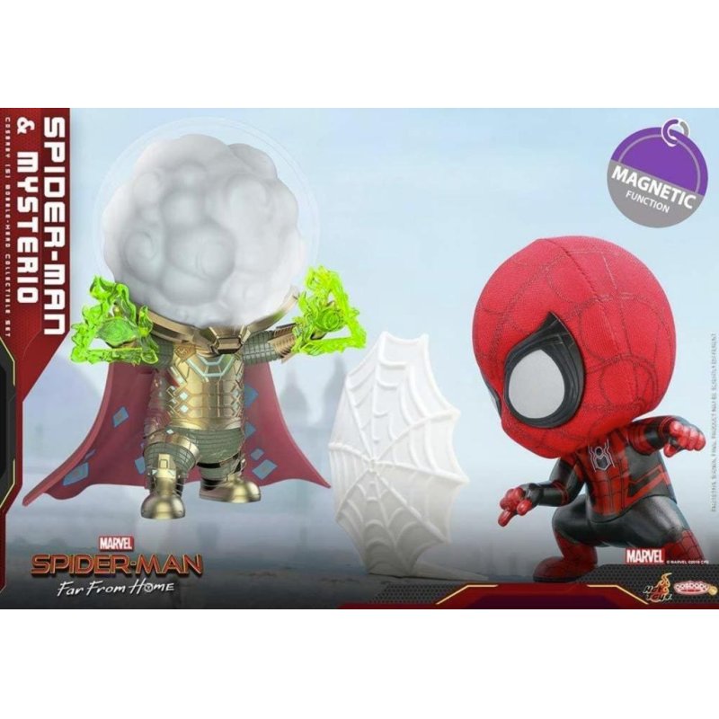 SPIDERMAN - Cosbaby - Wave 1 - Spider-Man and Mysterio Set