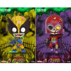 MARVEL - Cosbaby - Wave 1 - Wolverine & Magneto Zombies Set