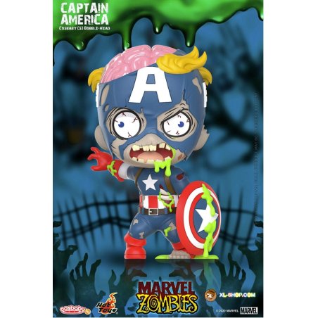 MARVEL - Cosbaby - Wave 1 - Captain America Zombie