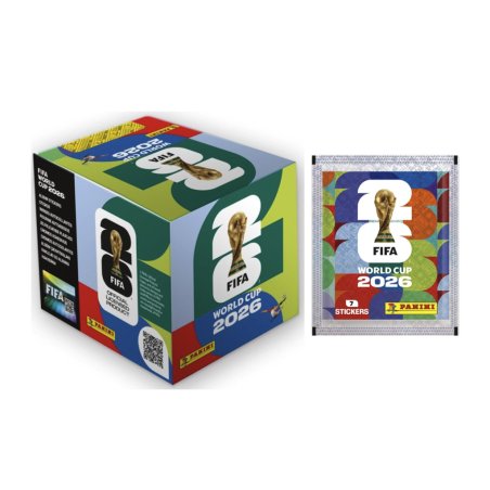 FIFA WORLD CUP 2026 - Panini Display de 50 Pochette 7 Stickers