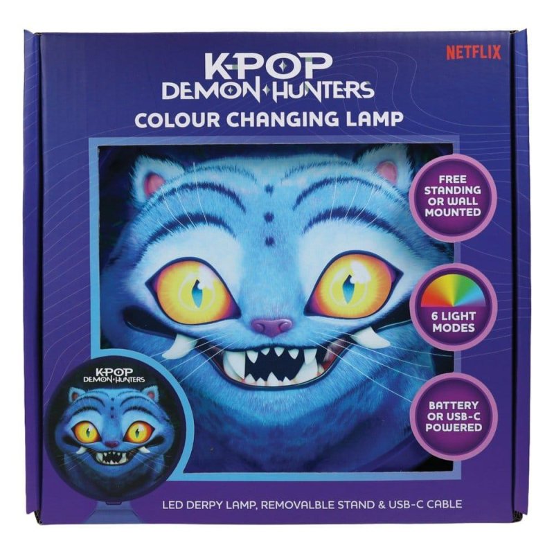 K-POP DEMON HUNTERS - Derpy - Lampe Couleur changeante