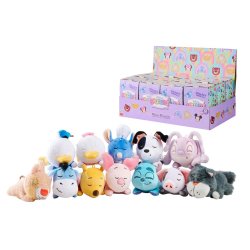 DISNEY - Serie 2 - Display de 12 peluches 'Snuglets' Blind Box - 14cm