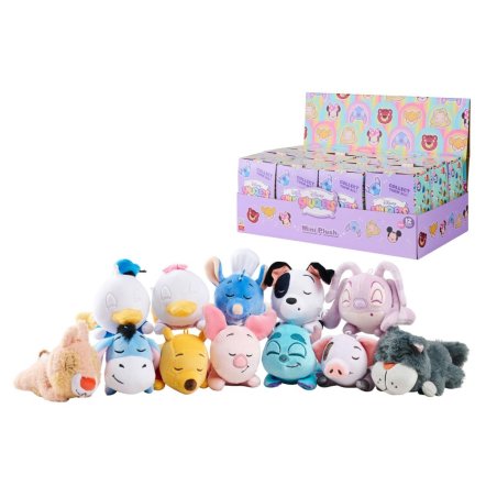 DISNEY - Serie 2 - Display de 12 peluches 'Snuglets' Blind Box - 14cm