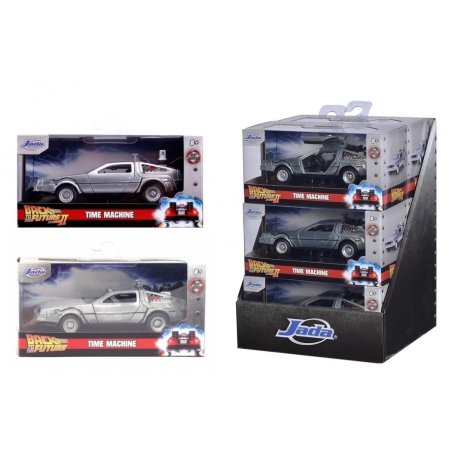 BACK TO THE FUTURE - Time Machine - 1:32 Assortiment 6 pcs (3 3)