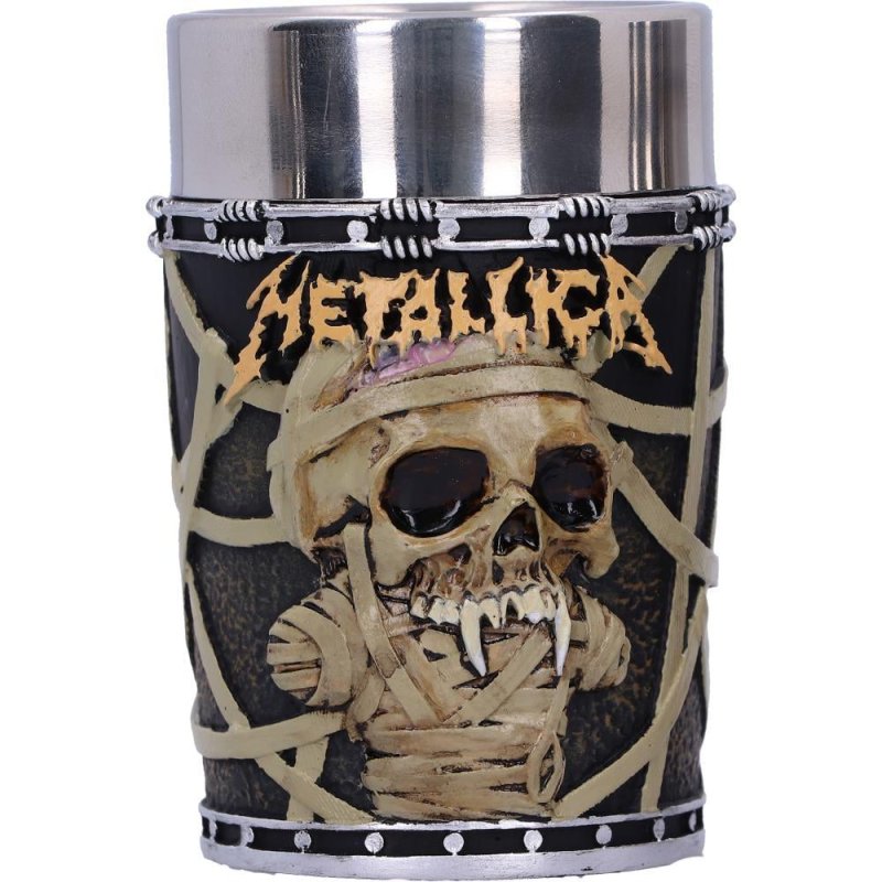 Metallica pack 3 verres à shot Pushead Art