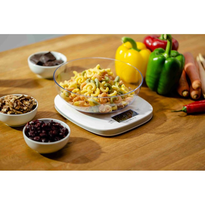 Zelmer ZKS1450 escabeaux de cuisine Blanc Comptoir Carré Balance de ménage électronique