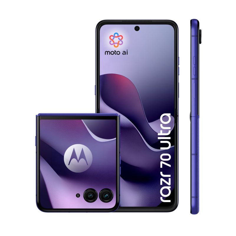 Motorola razr 70 ultra 17.7 cm (6.96 ) Dual SIM Android 16.0 5G USB Type-C 16 GB 512 GB 5000 mAh Violet