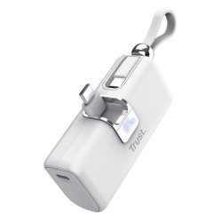 Trust Pacto Lithium-Ion (Li-Ion) 5000 mAh Blanc