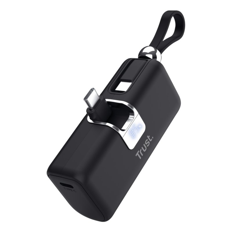 Trust Mobile Pacto Lithium-Ion (Li-Ion) 5000 mAh Noir