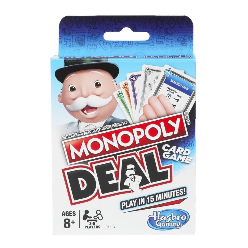 Hasbro Gaming Monopoly Deal Card Game Collectible