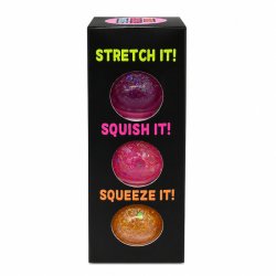 Robetoy - SQUEEZE BALL GLITTER 3pcs 5cm