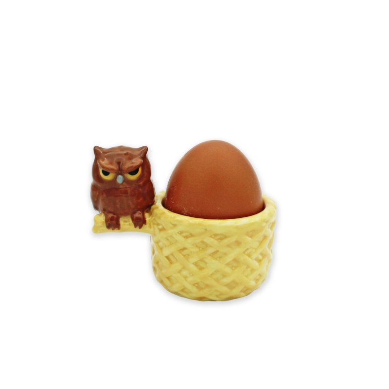 Winkee - Egg Cup Grumpy Owl Moody
