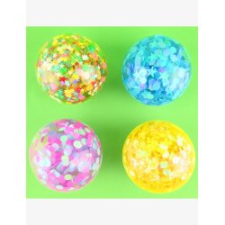 Robetoy - SQUEEZE BALL SEQUINS ass. 6cm