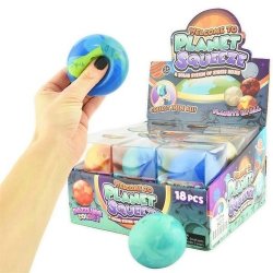 Robetoy - SQUEEZE PLANET ass. 6cm