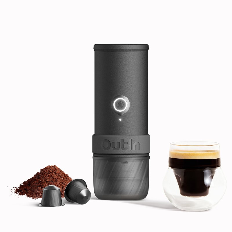 OutIn Mino - Space Grey - Portable Electric Espresso Machine