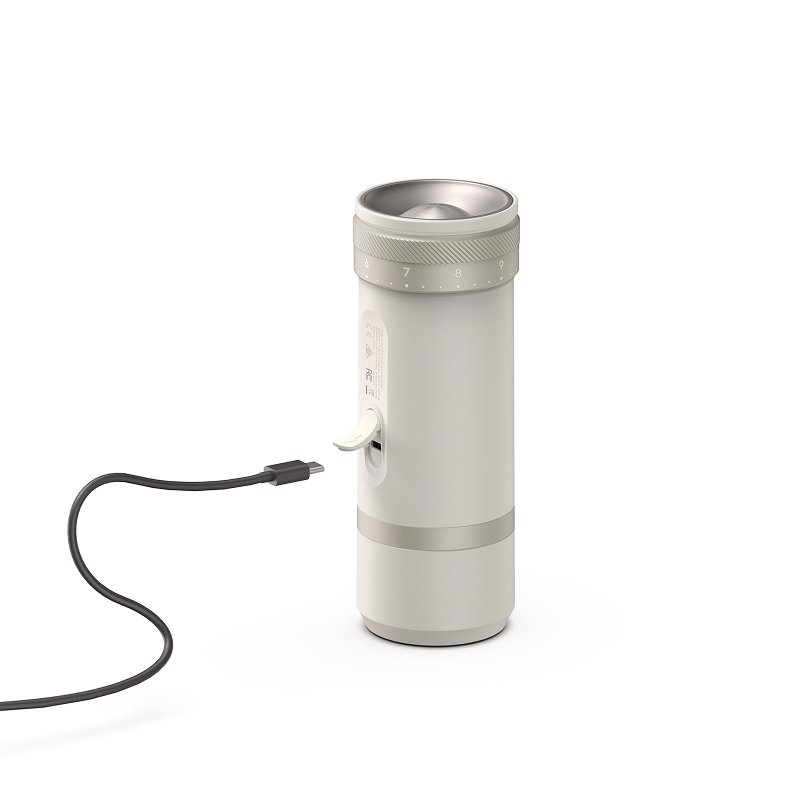 OutIn Fino - Sandstone White - Portable Coffee Grinder