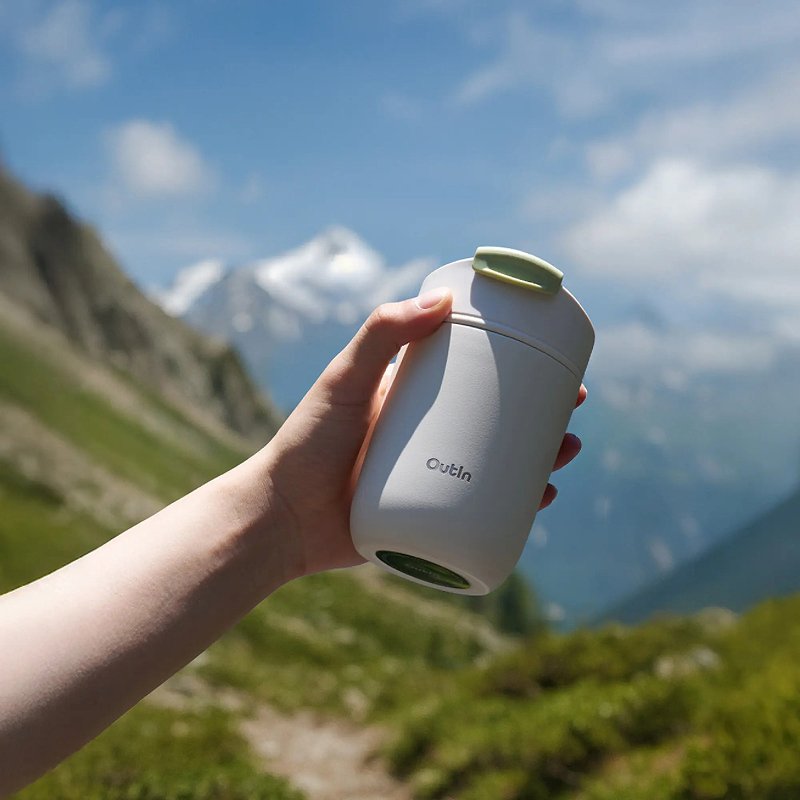 OutIn Travel Tumbler - Sand White - Cup
