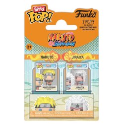 Naruto Bitty POP! Vinyl Figures 2-Pack Naruto & Jiraiya 2 cm